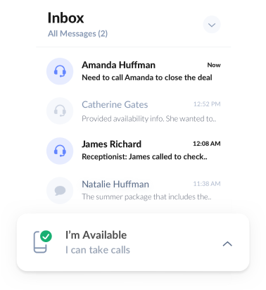 app inbox features